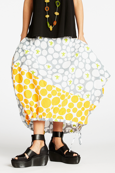 Facade Skirt in Star Bellini Carnaby
