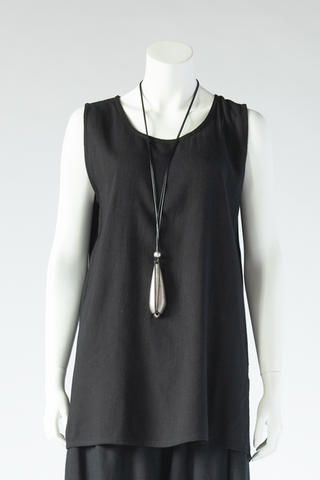 Y-Tank in Black Papyrus