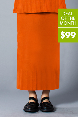 Mi-Nu Skirt in Terracotta Mi-Nu