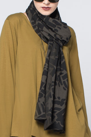 Tokyo Scarf in Urban Print Tokyo