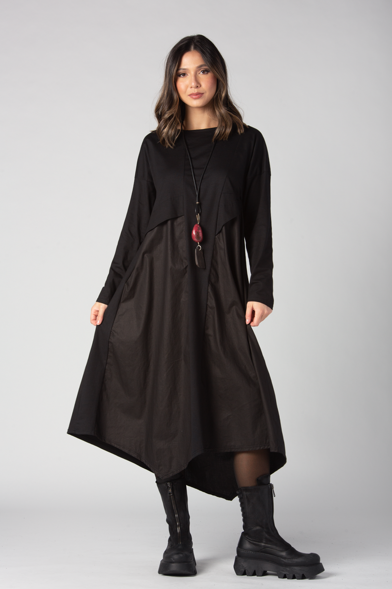 Arno Dress in Black Tokyo
