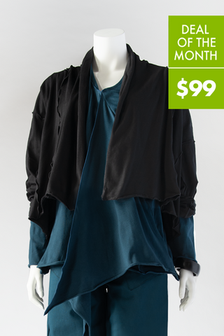 Lisbon Jacket in Black Tokyo