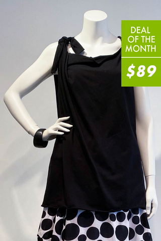 Curacao Tank in Black Tokyo