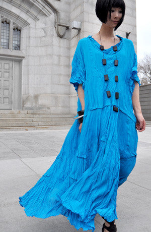 Modena Dress in Turquoise Delphi