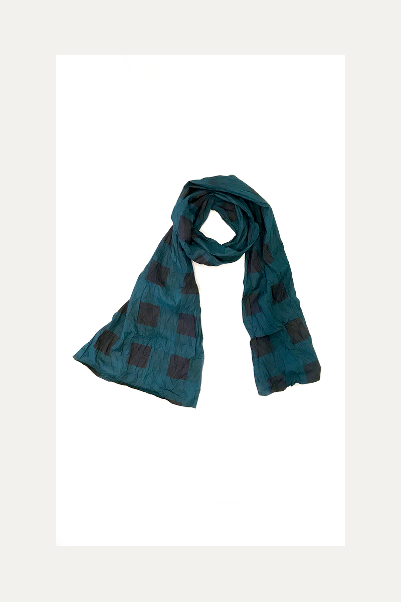 Carnaby Scarf in Teal Nove Carnaby