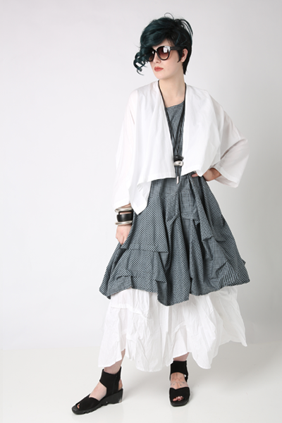 Shown w/ Monterey Jacket and Manifold Skirt