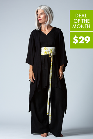 Obi Belt in Verdi Papyrus