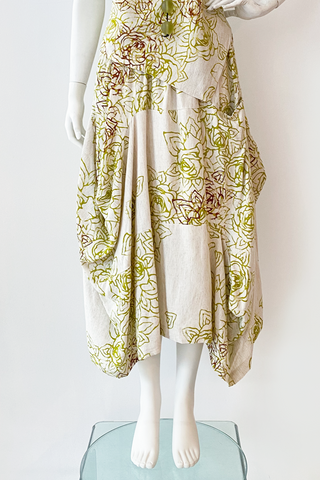 Odyssey Skirt in Verdi Papyrus