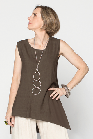 Kura Top in Walnut Papyrus