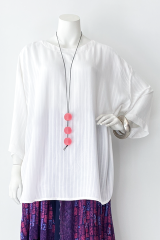 3/4 Big Top in White Fellini