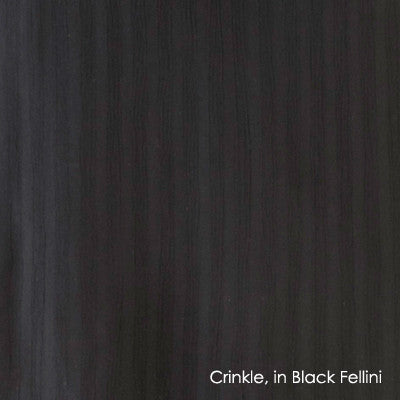 Layer Dress in Black Fellini Crinkle